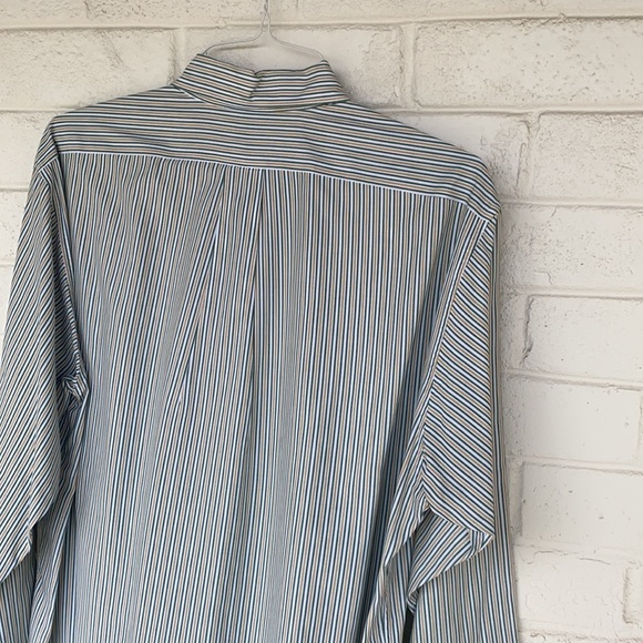 Vintage J. Crew Striped Button Down Shirt - Picture 7 of 7